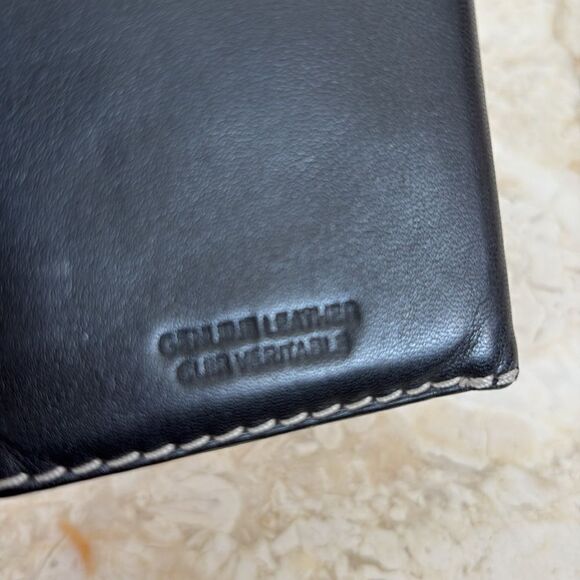 Roots Leather Card Wallet - Picture 4 of 8